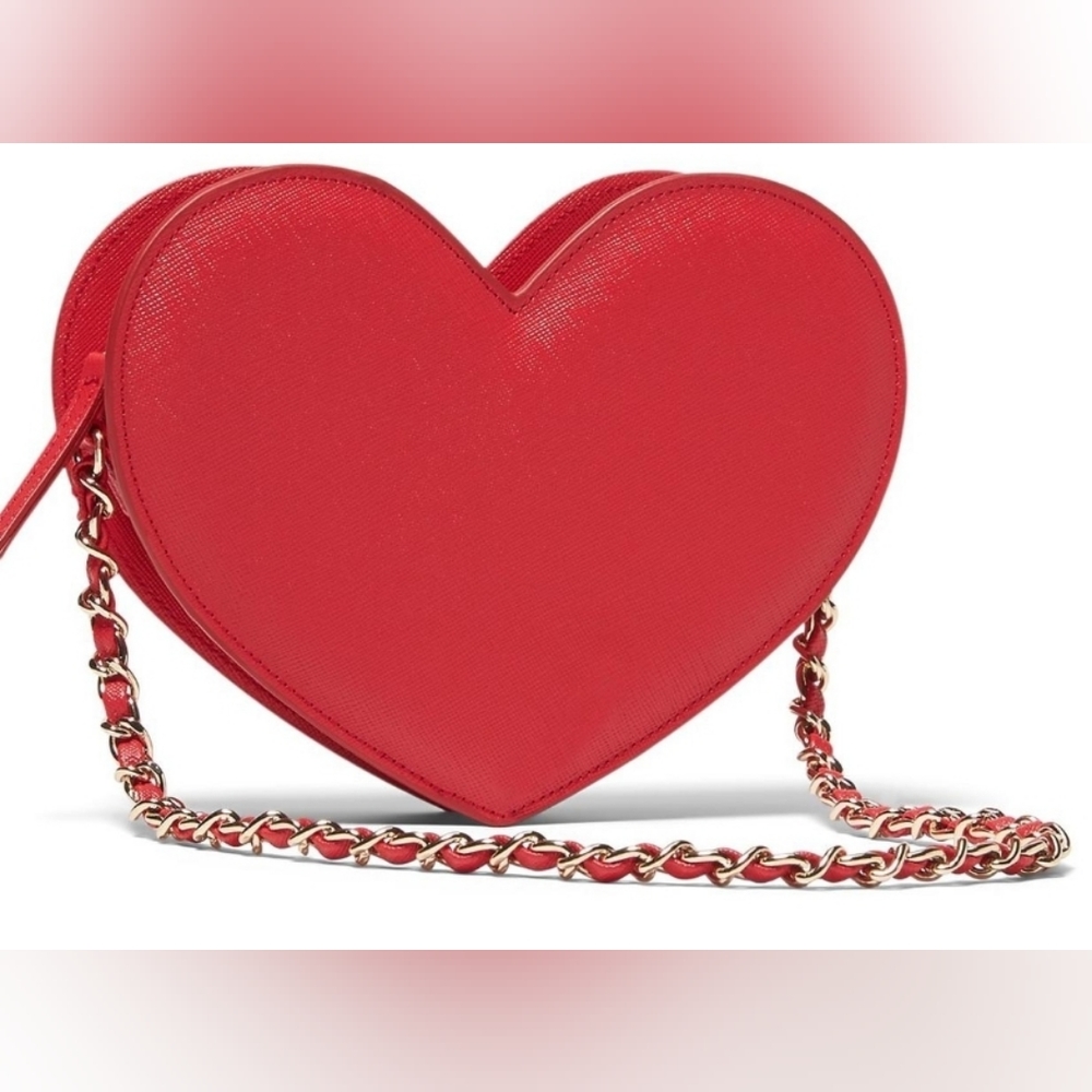 Janie & Jack Girls red heart purse